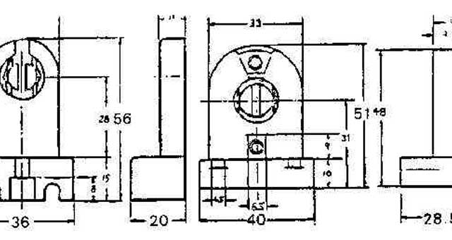 FL-LAMP HOLDER ROTOR-TYPE PHENOL RESIN 250V 1A