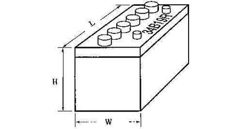 BATTERY WET CELL 85D23R 12V, 58AMP/5HR L232XW173XH225MM