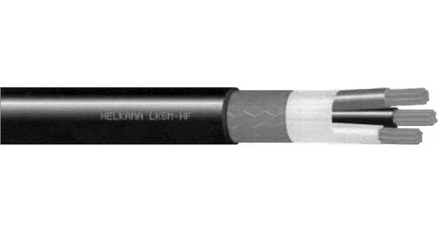 CABLE HALOGEN-FREE ARMOURED, LKSM-HF 0.6/1KV 4MM2X4C 28AMP