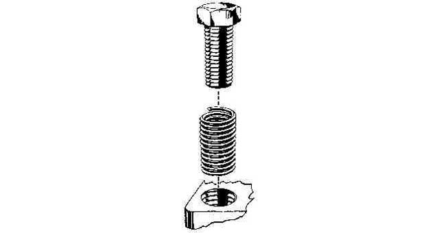 HELI-SERT STAINLESS STEEL, COARSE M10 X 1.5 X 15MM