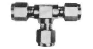 TEE UNION STAINLESS STEEL 10MM FLARELESS
