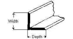 STEEL EQUAL ANGLE HOT-ROLLED, 30X30X3MM 6MTR