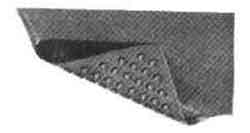 MAT BATH &amp; SHOWER RUBBER SAFE FOOTING 340X580MM