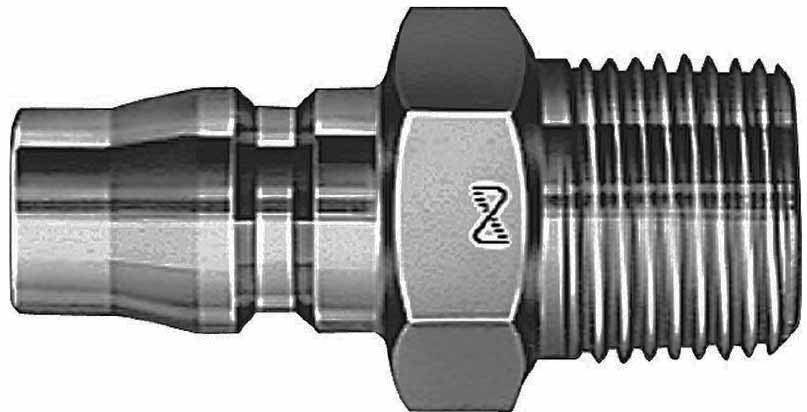COUPLER QUICK-CONNECT STEEL 30PM PT-3/8