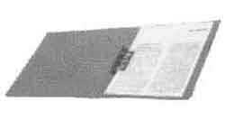 FILE PLASTIC COVER W/LEVER FASTENER A-4S 307X236X16MM