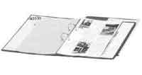 FILE HARD COVER WITH 2-RINGS A4-S 307X247X40MM
