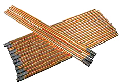ELECTRODE DC POINTED GOUGING, 13X355MM(1/2&quot;X14&quot;) 600-700AMP