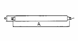 [791437] LAMP FLUORESCENT DAYLIGHT, FL-40S/38 38W 32.5X1198MM