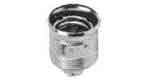 [793520] LAMP HOLDER EUROPEAN BRASS E-27 WITH BUSHING M10