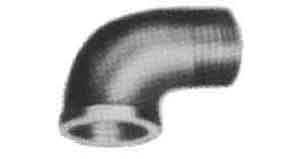 [1090904] ELBOW STREET STEEL 1/2 90DEG, THREADED FOR H.P. PIPE FITTING