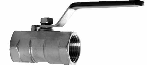 [8141] VALVE BALL SUS304 REDUCED BORE, 1&quot; BSPT #KR265025