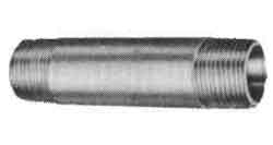[9055500] NIPPLE LONG CARBON STEEL BLACK 3/4 X 4&quot;