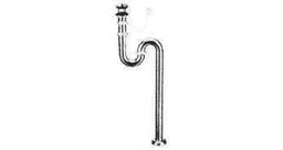 [530342] PLUG&amp; CHAIN WASTE W/S-TRAP T6S END/END613MM 1-1/4&quot; F/LAVATORY