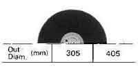 [591161] CUTTING WHEEL OD305MM 4800MTR/MIN F/ELEC ROD CUTTER