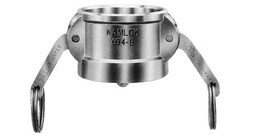 [1777] COUPLING CAM&amp;GROOVE S. STEEL, DUST CAP 1/2&quot;