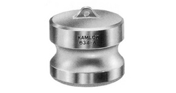 [1603] COUPLING CAM&amp;GROOVE ALUM ALLOY, DUST PLUG 1&quot;