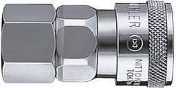 [3619] COUPLER QUICK-CONNECT BRASS 400SF PT-1/2