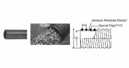 [350455] HOSE ABRASION RESISTANT PVC, 90MM