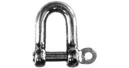 [726720] SHACKLE D-TYPE SCREW PIN, S. STEEL 8MM SWL 0.23TON