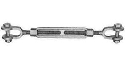 [984332] TURNBUCKLE FRAME GALV JAW&amp;JAW, 1/2X12&quot;
