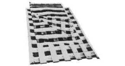 [150651] TABLE CLOTHING PLASTIC COTTON LINED WIDTH 1200MM