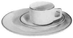 [170353] DESSERT PLATE STANDARD WITH BLUE LINE 191MM