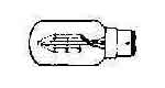 [790428] LAMP NAVIGATION TUBULAR, B-22D 220V 40W