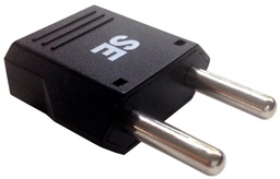 [792956] ADAPTOR 2ROUND PIN (SE) PLUG &amp;, 2 PIN (A/B/C) RECEPTACLE