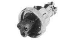 [792801] PLUG WATERTIGHT 3PIN STRAIGHT TYPE-1MA SYNTHETIC RESIN